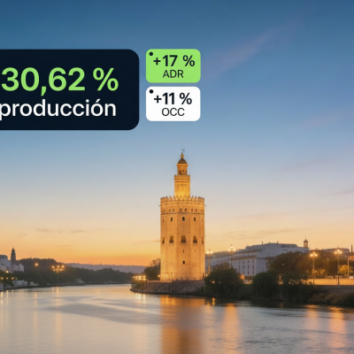 Aumento de ingresos en un hotel del centro de Sevilla