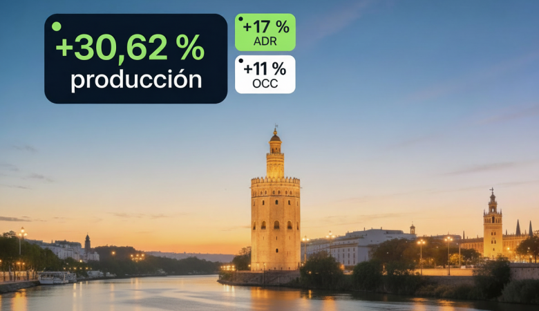 Aumento de ingresos en un hotel del centro de Sevilla